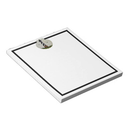 Lighthouse Scallop Shell Notepad