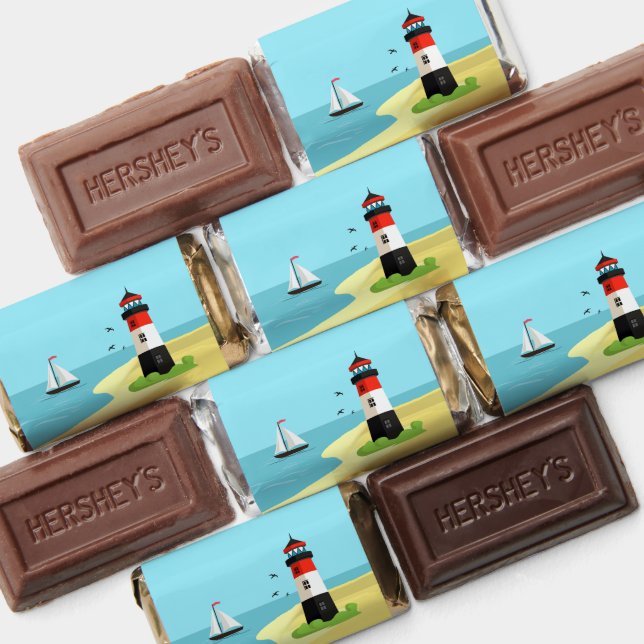 Lighthouse Scene Design  Hershey's Miniatures (Assorted)