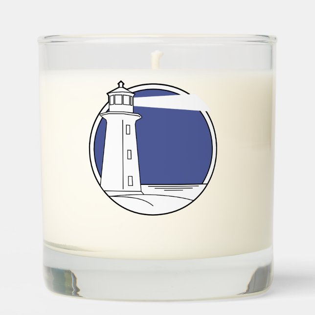 Lighthouse Scented Jar Candle (Front)