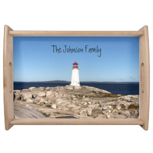 Lighthouse Serving Tray. Personalize it! Tray