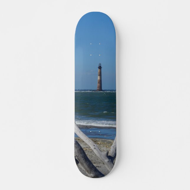 Lighthouse Sightseeing Skateboard Deck (Front)
