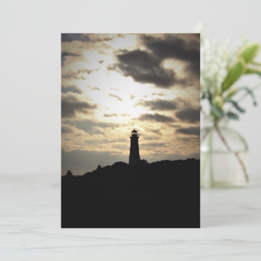 Lighthouse Silhouette (Standing Front)