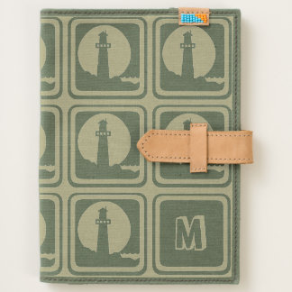 Lighthouse Silhouette Monogrammed Journal