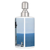 Lighthouse Soap Dispenser & Toothbrush Holder (Back)