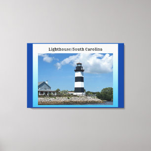 Lighthouse/South Carolina Canvas Print