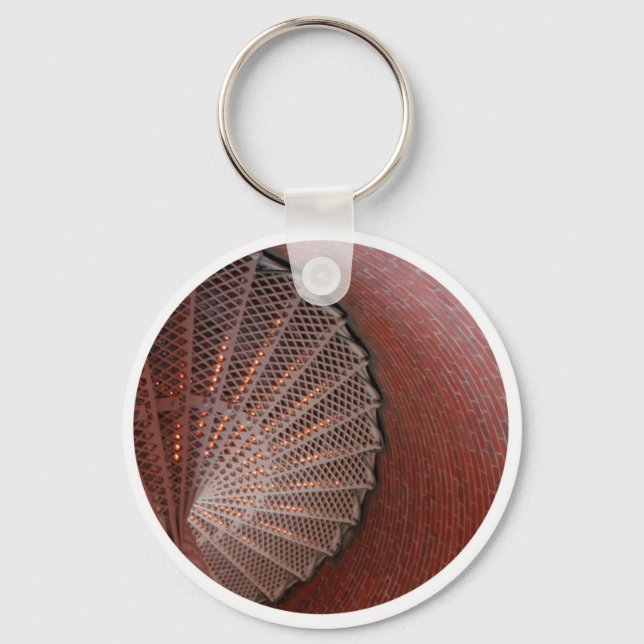 Lighthouse Stairs Keychain (Front)