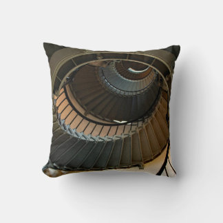 Lighthouse Stairway Throw Pillow