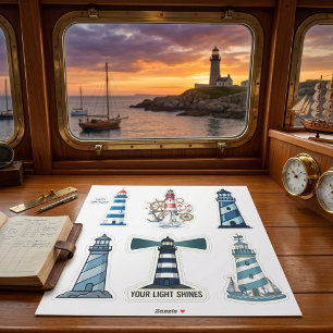 Lighthouse Sticker Sheet Collection