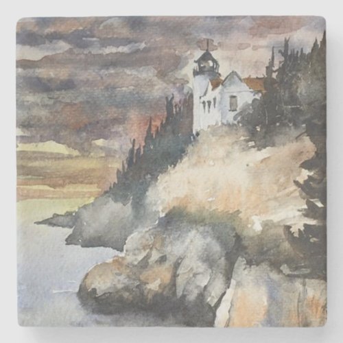 LIGHTHOUSE STONE COASTER