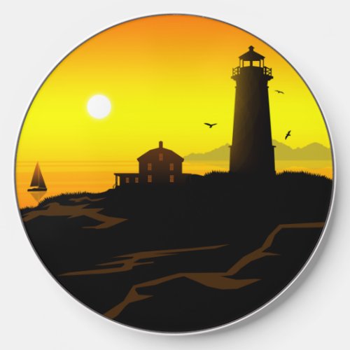 Lighthouse Sundown Wireless Charger