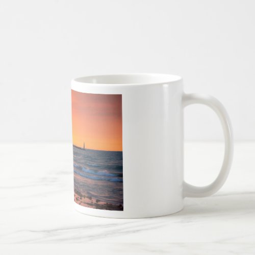 Lighthouse Sunset Coffee Mug