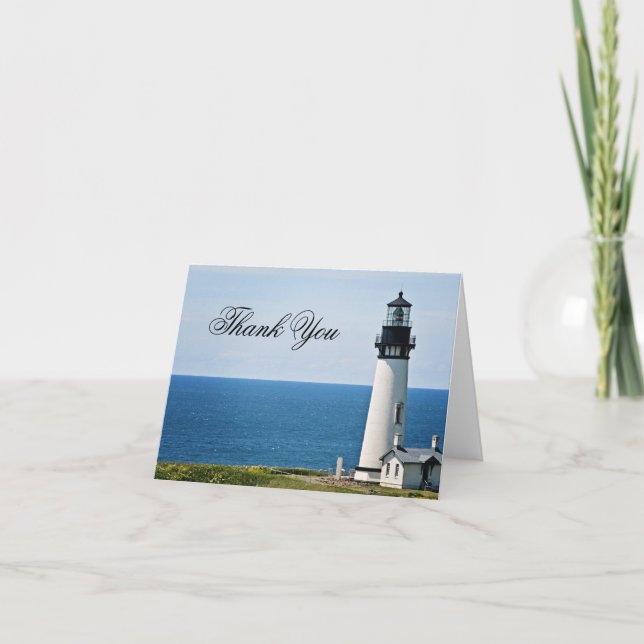 Lighthouse Thank You Card (Front)