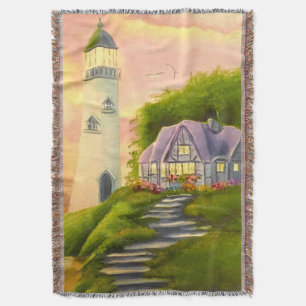 Lighthouse  throw blanket