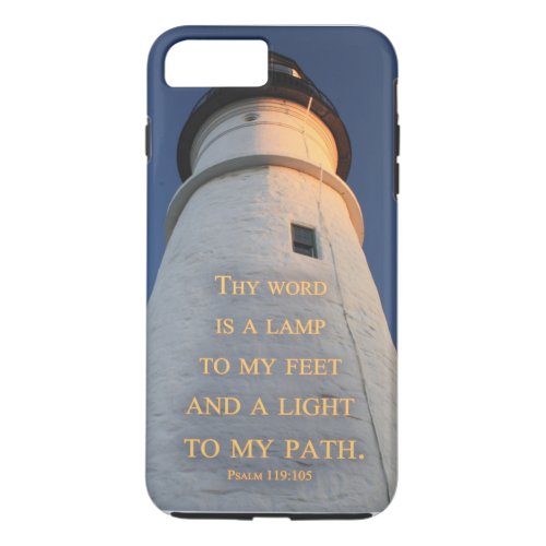 Lighthouse Thy word is a lamp Christian case