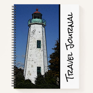 Lighthouse Travel Journal (Spiral Bound)