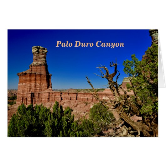 Lighthouse View in Palo Duro Cards (Front Horizontal)