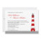 Lighthouse Wedding Invitation