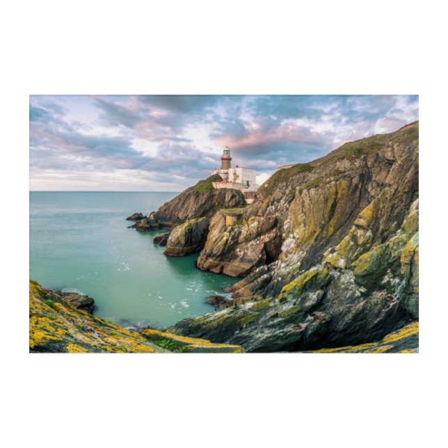 Lighthouses | Baily Lighthouse Dublin, Ireland Acrylic Print (Front)