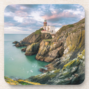 Lighthouses   Baily Lighthouse Dublin, Ireland Beverage Coaster