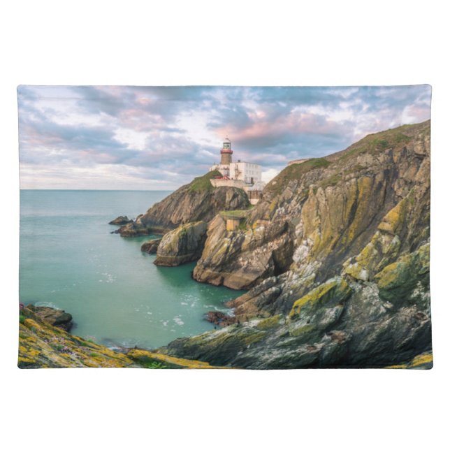 Lighthouses | Baily Lighthouse Dublin, Ireland Cloth Placemat (Front)