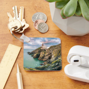 Lighthouses Baily Lighthouse Dublin, Ireland Keychain