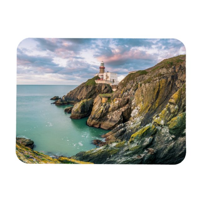 Lighthouses | Baily Lighthouse Dublin, Ireland Magnet (Horizontal)