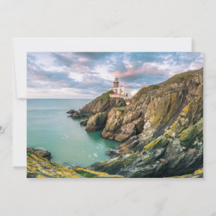 Lighthouses   Baily Lighthouse Dublin, Ireland Thank You Card