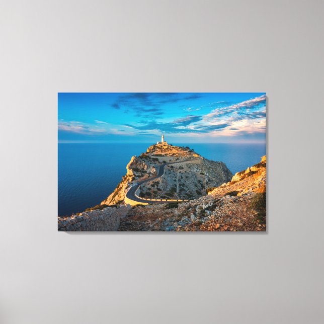 Lighthouses | Balearic Islands, Spain Canvas Print (Front)