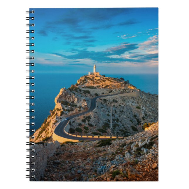 Lighthouses | Balearic Islands, Spain Notebook (Front)