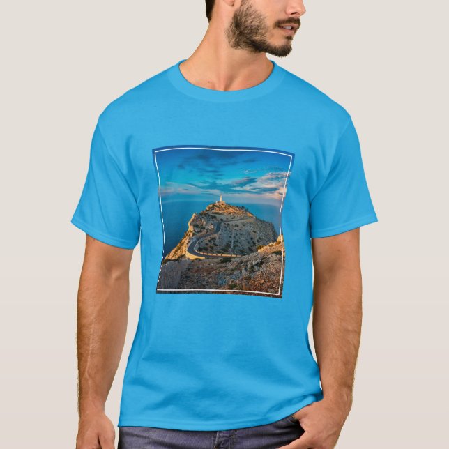 Lighthouses | Balearic Islands, Spain T-Shirt (Front)