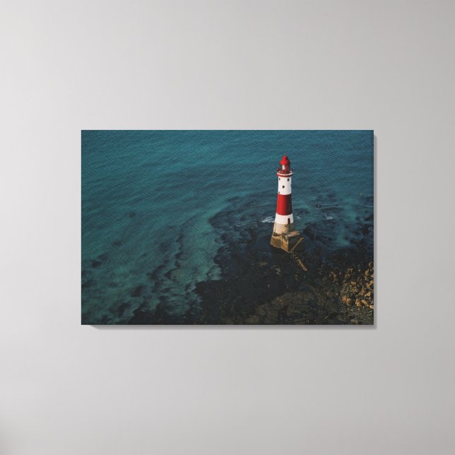Lighthouses | Beachy Head Lighthouse England Canvas Print (Front)