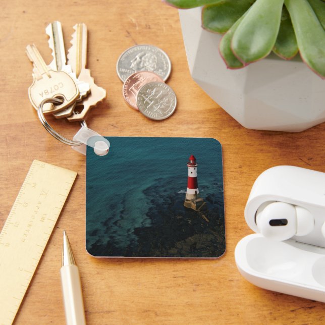 Lighthouses | Beachy Head Lighthouse England Keychain (Desk)
