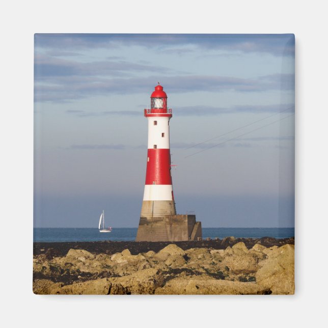 Lighthouses | Beachy Head Lighthouse England Magnet (Front)