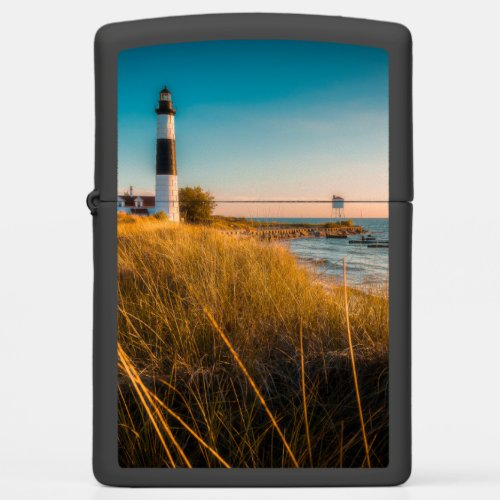 Lighthouses  Big Sable Lighthouse Ludington MI Zippo Lighter