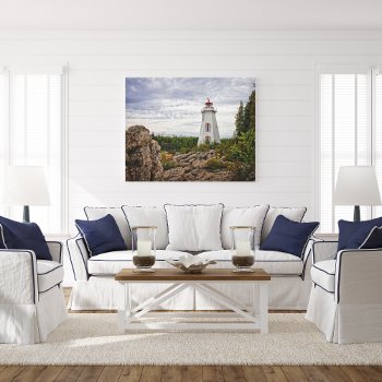Lighthouses | Big Tub Harbour Tobermory Ontario Canvas Print by intothewild at Zazzle