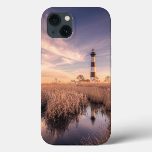 Lighthouses  Bodie Island Outerbanks NC iPhone 13 Case