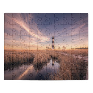 Lighthouses Bodie Island Outerbanks NC Jigsaw Puzzle