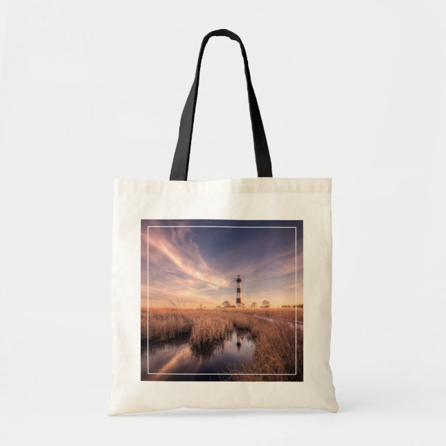 Lighthouses | Bodie Island Outerbanks NC Tote Bag (Front)