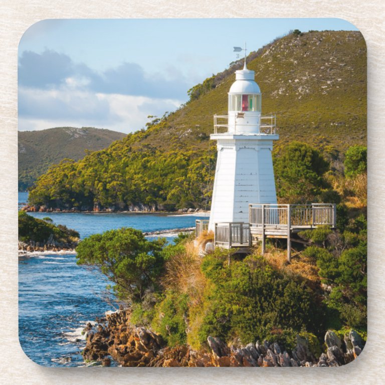 Lighthouses | Bonnet Island Lighthouse Beverage Coaster
