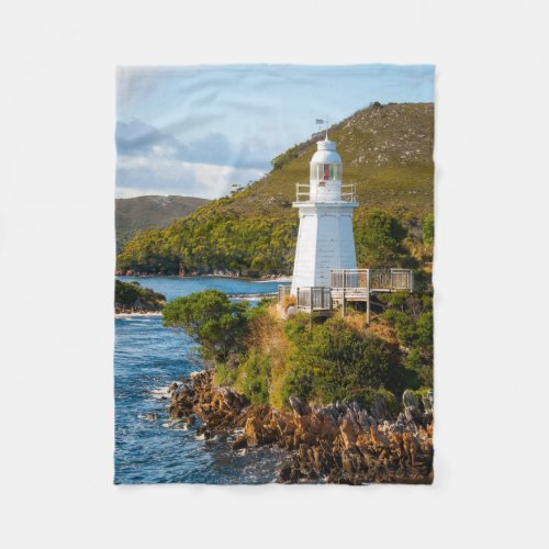 Lighthouses  Bonnet Island Lighthouse Fleece Blanket