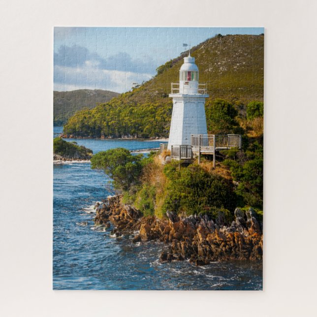 Lighthouses | Bonnet Island Lighthouse Jigsaw Puzzle (Vertical)