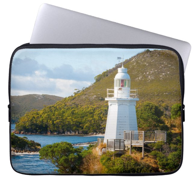 Lighthouses | Bonnet Island Lighthouse Laptop Sleeve (Front)