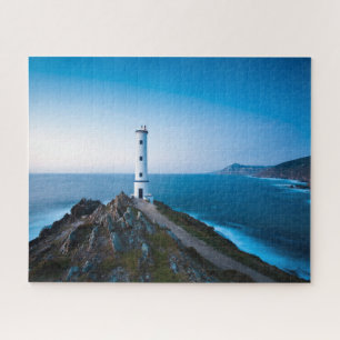Lighthouses Cabo Home Lighthouse Cangas Spain Jigsaw Puzzle