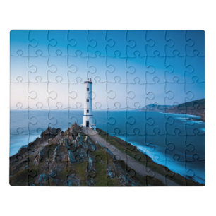 Lighthouses Cabo Home Lighthouse Cangas Spain Jigsaw Puzzle