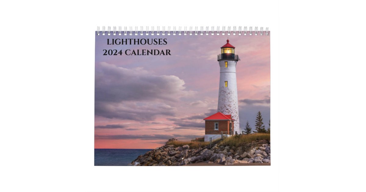 Lighthouses Calendar Zazzle