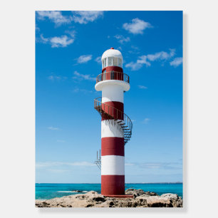 Lighthouses   Cancun Quintana Roo Mexico Foam Board