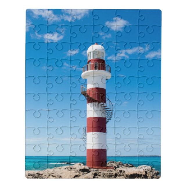Lighthouses | Cancun Quintana Roo Mexico Jigsaw Puzzle (Puzzle Vertical)