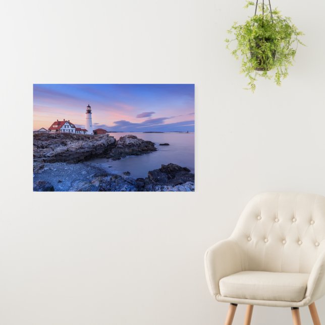 Lighthouses | Cape Elizabeth, Maine Foam Board (In Situ (Wall))