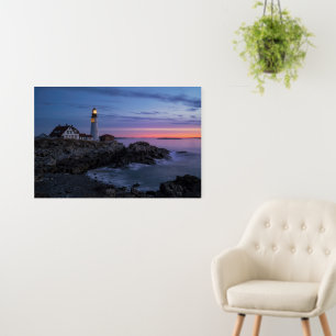 Lighthouses Cape Elizabeth Maine Lighthouse Foam Board