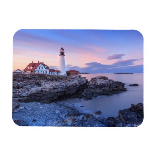 Lighthouses  Cape Elizabeth Maine Magnet